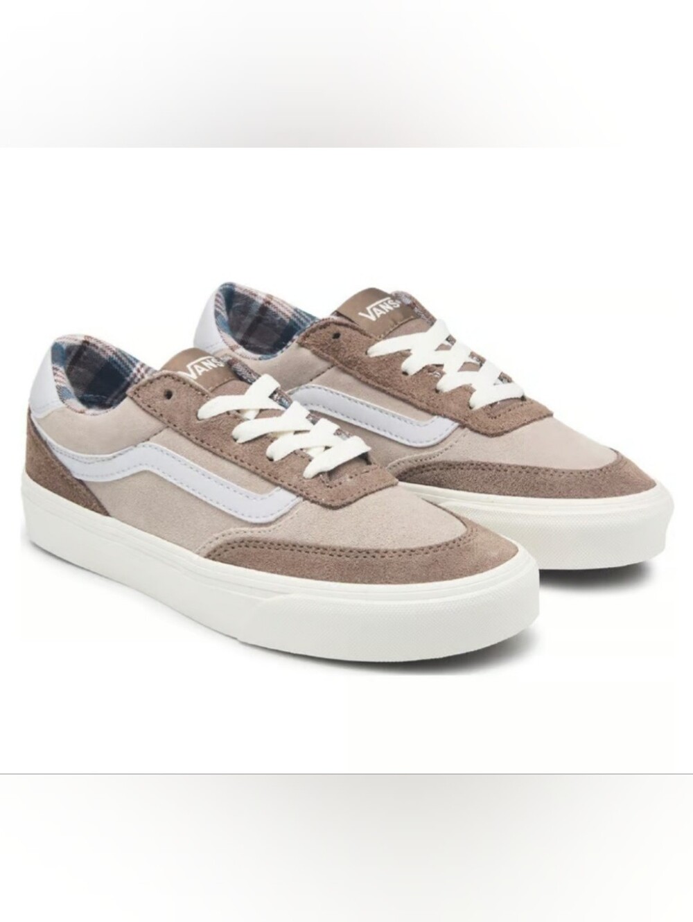 VANS Brooklyn LS Sneaker Taupe Sz 9.5